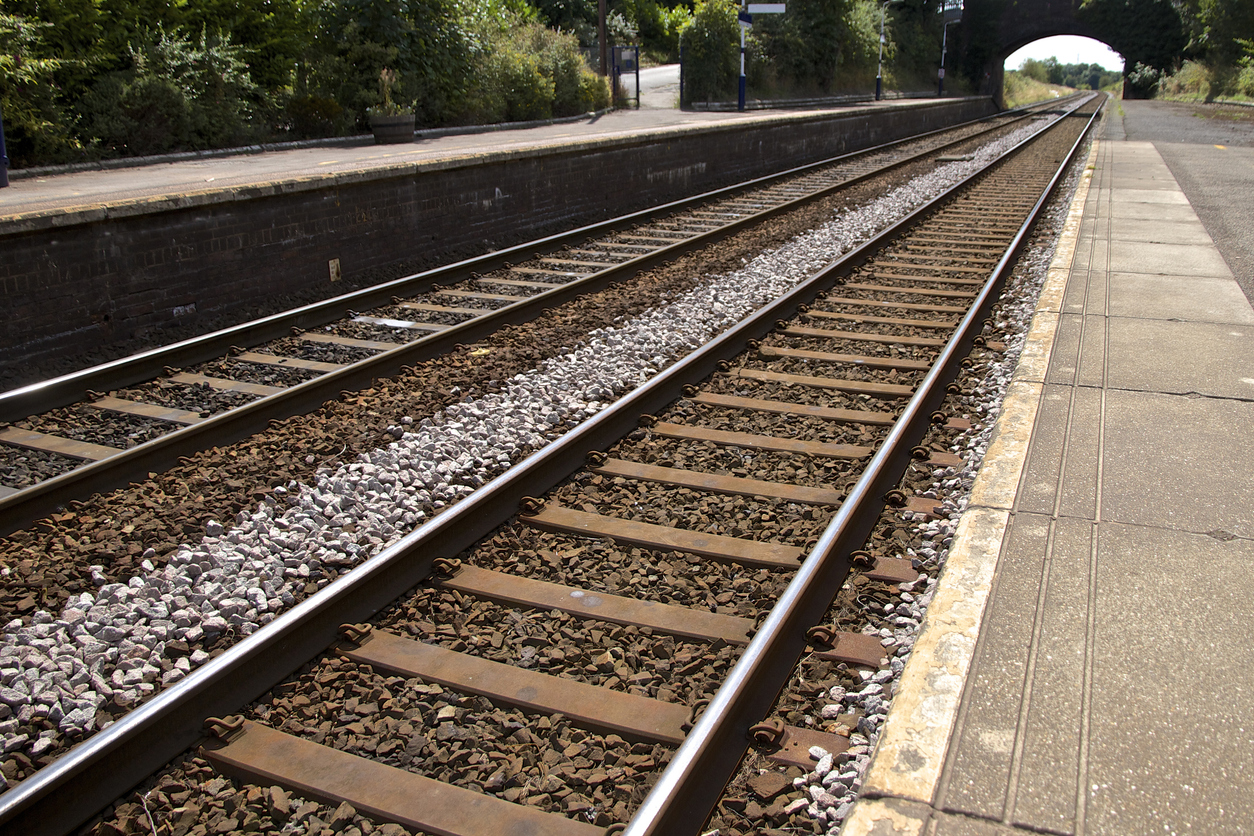 Picture of railway lines